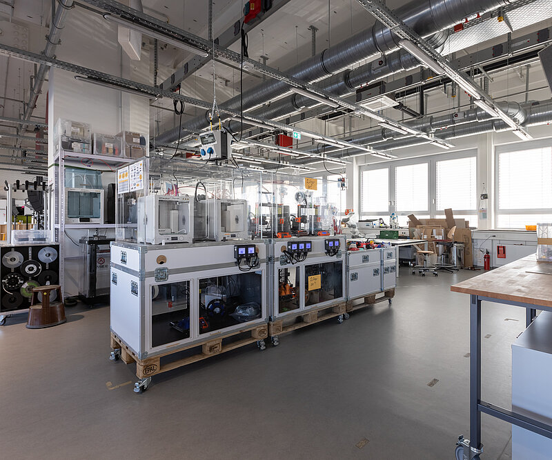 Ausstattung des RUB-Makerspace