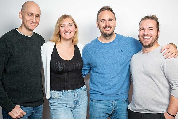 The founding team of DAM