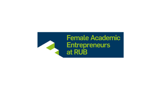 Female Academic Entrepreneurs RUB Logo FACE@RUB