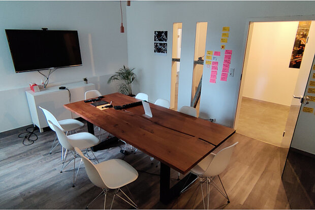 Bochum Gründer Büro Meetingraum im Funkhaus in Bochum